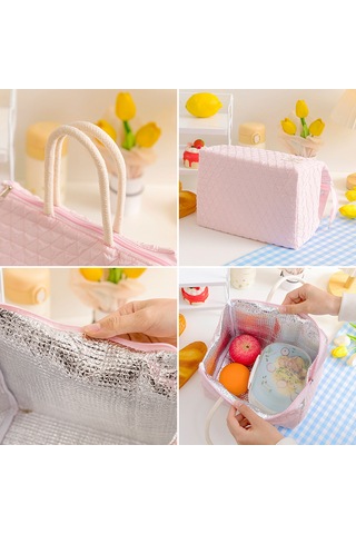 Termal Ve Soğuk Öğle Yemeği Çantası Çantası-sarı Sarı