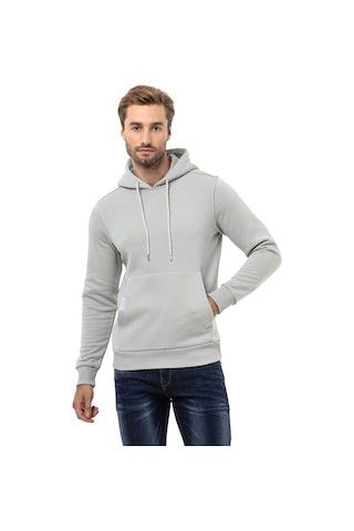 Cipo & Baxx Cl557 Basic Erkek Kapişonlu Sweatshirt 001