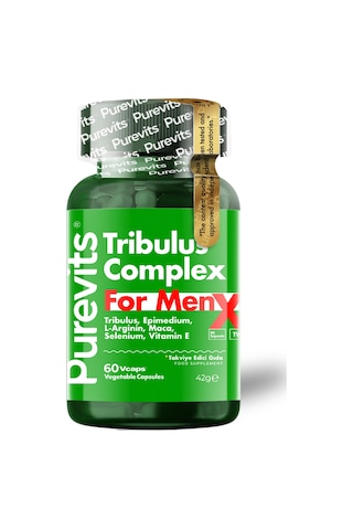 Purevits Tribulus For Men Complex 60 Kapsül