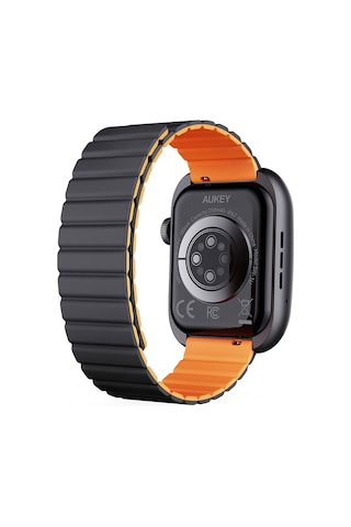 Aukey SW-1U-GY Smart Watch 1 Ultra 2" Amoled Ekran Ip67 Akıllı Saat (Distribütör Garantili)