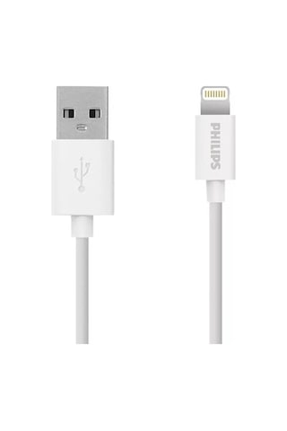 Philips 2.4A Apple iPhone Uyumlu Lightning Şarj Ve Data Kablosu 1 Metre