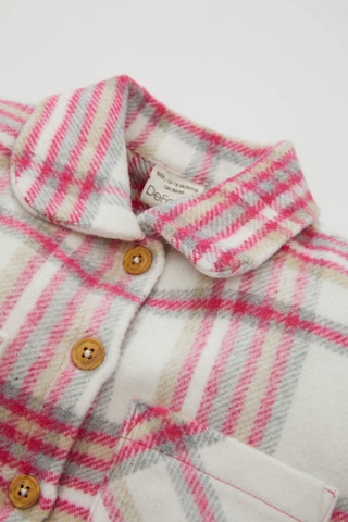 DeFacto Kız Bebek Ekose Desenli Flanel Uzun Kollu Gömlek D3044A524WNPN160 Pembe