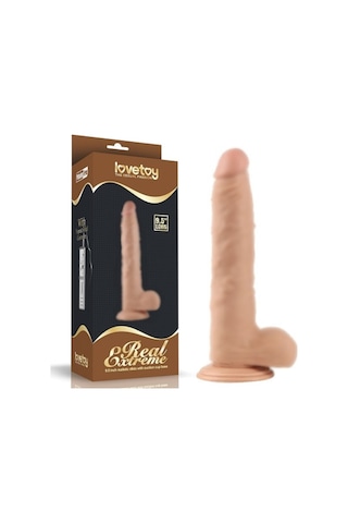 Hızlı Express Lovetoy Real Extreme 24 Cm Süper Gerçekçi Vantuzlu Realistik Dildo Penis