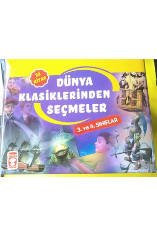 3 Ve 4.sınıflar İçin Dünya Klasiklerinden 23 Kitap