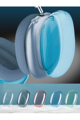 A&o Airpods Uyumlu Max İçin Silikon Kılıf 171591382 Açık Mavi