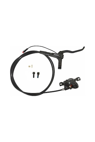 Shimano Mt200 Güç Kesicili Sensörlü Bisiklet Sağ Arka Hidrolik Fren Seti Siyah
