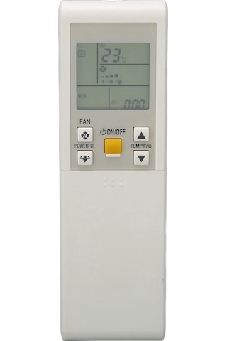 Moveevo Daikin Klima Kumandası Arc452 Serisi İçin Uyumlu, Önceden Programlanmış, 10m Uzaklıkta Çalışır, Abs Malzeme Pil Yok