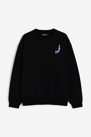Ogc Su & Ateş Kombin Sweatshirt Siyah