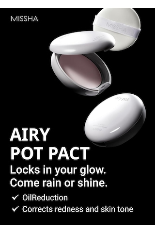 Mıssha Aydınlık Ve Canlı Görünüm Sunan Ultra Hafif Sıkıştırılmış Pudra 8g Airy Pot Pressed Powder Pink Sku: Smg8690010424655 Diğer
