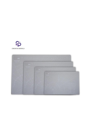 Kesim matı kesim altlığı A2 GRİ renk çift taraflı 45*60cm