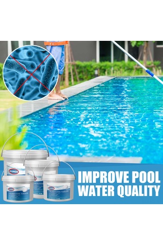 Gajeena Su Temizleme Tablet Seti 1 Lb - Güneşten Koruma, Pas Önleyici, Pürüzsüz Su, Doz Aleti İçerir