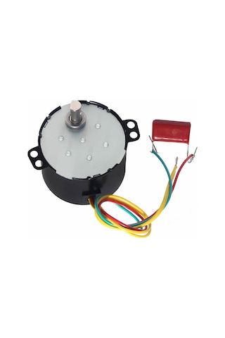 50ktyz 2.5 Rpm AC Motor Kuluçka Viyol Çevirme 220V Senkron Metal