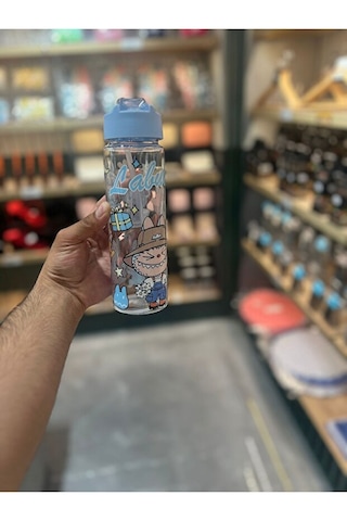Belkıss Labubulu Matara Fenomen 600 Ml Çocuk Su Matarası - Suluk Su Şişesi 0