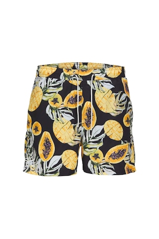 Jack & Jones 12253510 Jpstfiji Deniz Şortu Ly - Siyah 001