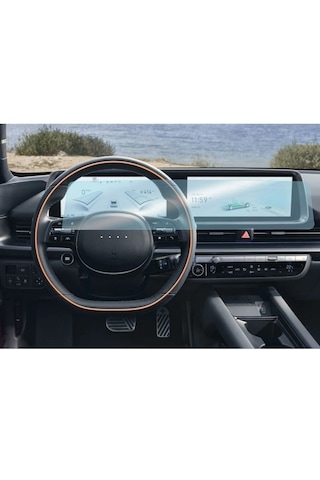 Hyundai Ioniq 6 Uyumlu Ekran Koruyucu Multimedya Dijital Gösterge 9H Nano Ekran Koruyucu