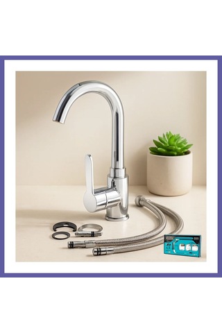 Bezos Krom Aç-kapa Lavabo Bataryası Ktx-2639 Nıda