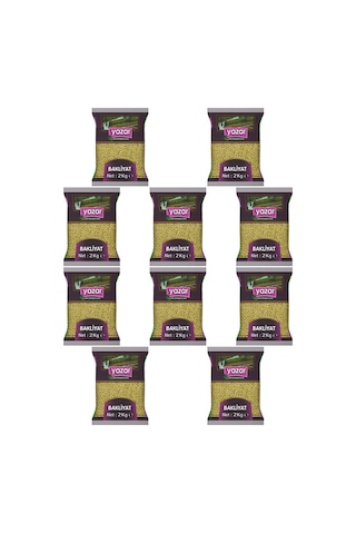 Yazar Yeşil Mercimek 10 x 2 KG