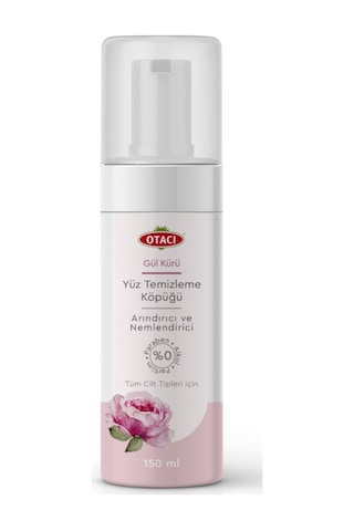 Otacı Gül Kürü Yüz Temizleme Köpüğü 150 ML Otacı Gül Kürü Yüz Temizleme Köpüğü 150 ML
