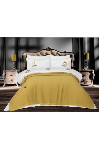 Goldroom Home Nicola Gelin Seti 7 Parça Hardal