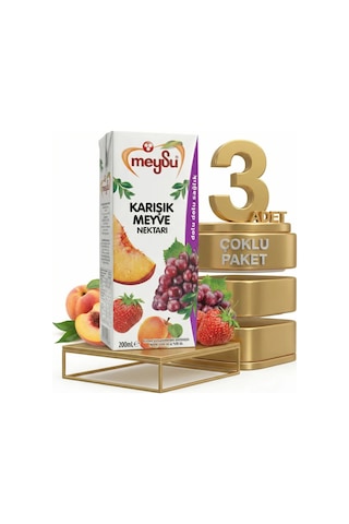 Meysu Nektar Karışık 3x200 Ml