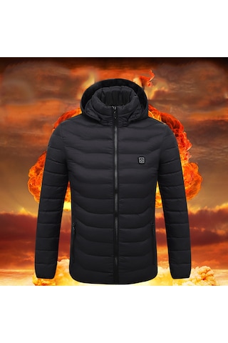 Akıllı Isıtmalı Usb Elektrikli Şişme Erkek Mont (514553623)