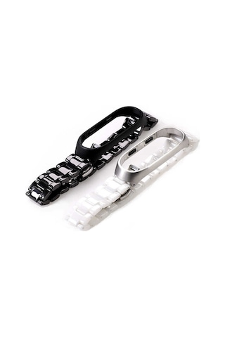 Xiaomi Mi Band 4 Uyumlu Krd-21 Metal Ardx Kordon-siyah