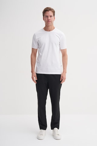 Cazador Erkek Beyaz Bisiklet Yaka T-shirt 46180 Beyaz