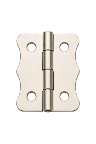 Nikel 100 Adet Papatya Menteşe Düz 30x23 Mm - Dekoratif Çerçeve Fener Kutu Menteşesi Evimdeyokyok Sarı