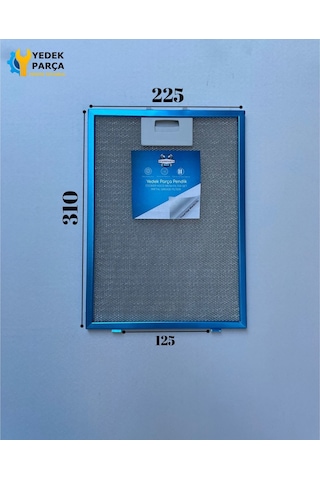 Kumtel Uyumlu Da6-835 Aspiratör Davlumbaz Alüminyum Yağ Filtresi