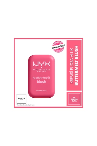 Nyx Buttermelt Blush Kremsi Pudra Allık - 08 Getting Butta 08