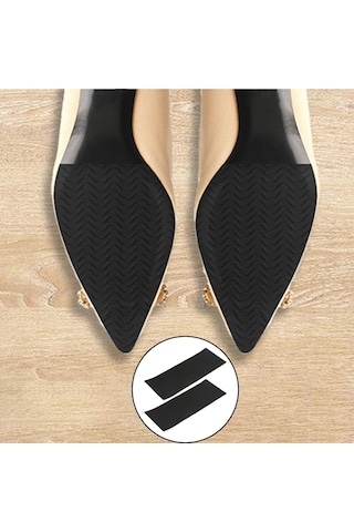 Homyl Kauçuk Ayakkabı Tabanları Tamir Yamaları Taban Koruyucu Siyah