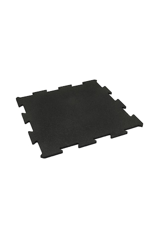 Has Rubber 100x100 2 Cm Siyah Blok Puzzle Kauçuk Yer Kaplama Spor Salonu Park Bahçe Zemin Kaplama