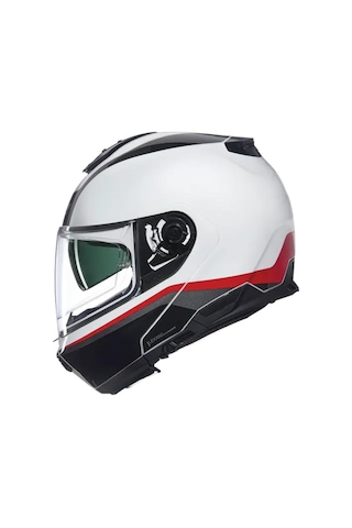 Nolan N100-6 Incognıto 344 Çene Açılır Kask Beyaz