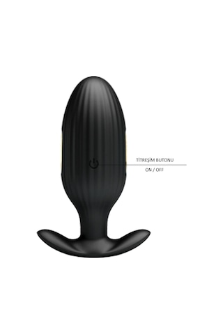Lilitu Shop Telefon Kumandalı 12 Titreşim Fonksiyon & 3 Şoklu Teknolojik Anal Vajinal Vibratör