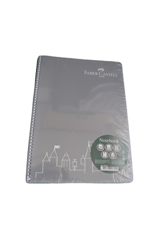 Faber - Castell 80 Yaprak Kareli A4 Spiralli Defter