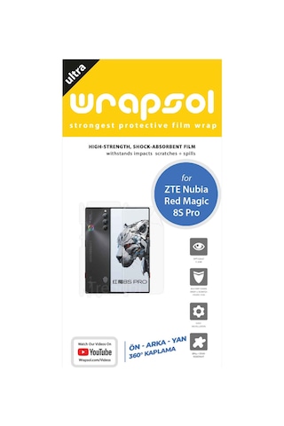 Zte Nubia Red Magic 8s Pro Full Body 360 Derece Film