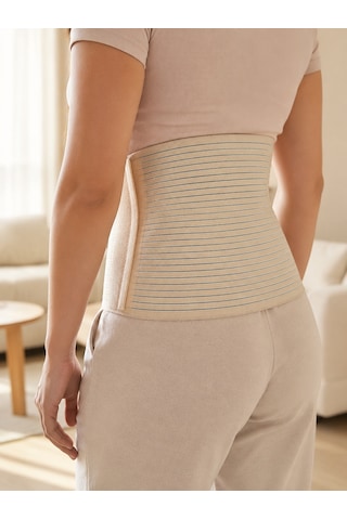 Abdominal Doğum Sonrası Korse - Lisinya Bej