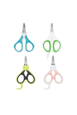 Vkemall Kedi Köpek Tırnak Kesici - Profesyonel Kedi, Köpek, Hamster Ve Küçük Hayvanlar İçin Plastik Tırnak Kesici Beyaz/pembe/mavi/sarı Seçenekli