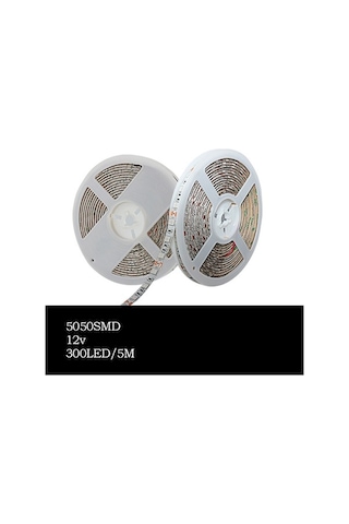Moly 5m 5050 Smd Bitki Büyüme Işık Şeridi - 60 Led/m - Kırmızı-mavi Ip20 Dc12v Sera/hidroponik Diğer