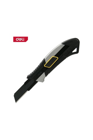 Delı Profesyonel 18 Mm Sk2 Kırılabilir Maket Bıçağı Alüminyum Alaşımlı Gövde