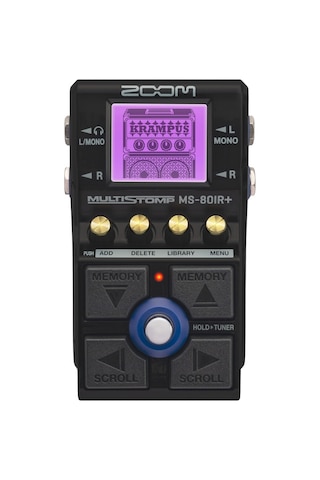 Zoom Ms-80ır+ Multistomp Amfi Modelleme Pedalı