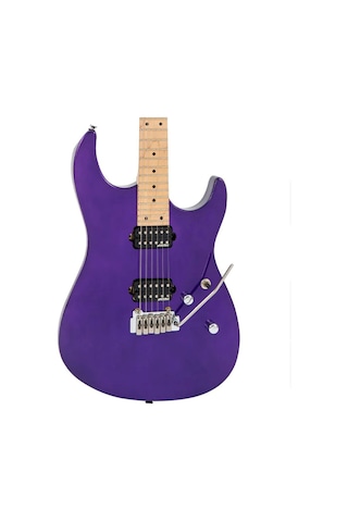 Vintage V6m24 Reissued Elektro Gitar - Pasadena Purple