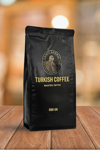 Cahit Efendi Türk Kahvesi Özel Seri Kraft Ambalajında 500 G