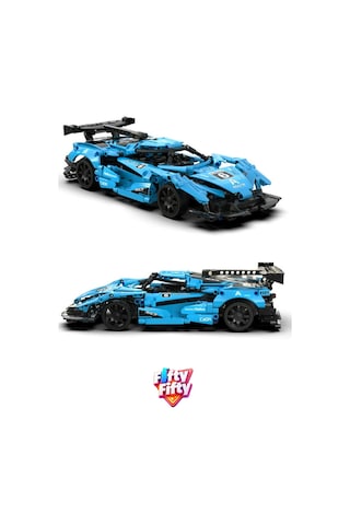 Cada Uzaktan Kumandalı Helios Spor Araba 419 Parça Oyuncak Yapım Seti Blok Araba Ffcada-c51301w