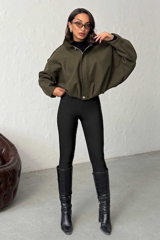Verymoda Kaşe Mont F2047 Haki