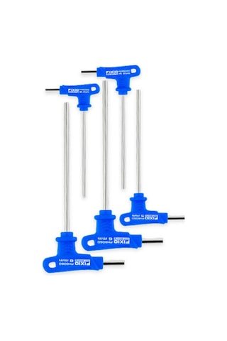 Fixio T Saplı Iki Uçlu Alyan Anahtar Takımı 5 Parça / Fh6105