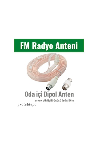 Irenis Fm Radyo Anteni Erkek/Dişi Tuner Müzik Sistemi için