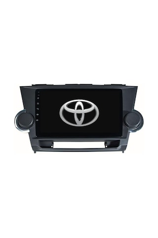 Toyota Highlander Android Multimedya Sistemi 4-64 Cadence R18 2007-2013 Ön Kayıt Kamera 9"