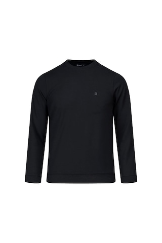 Hatemoğlu Lacivert Regular Fit Bisiklet Yaka Sweatshirt
