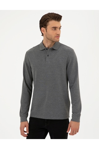 Pierre Cardin Erkek Antrasit Melanj Sweatshirt 50294438-vr081 Antrasit Melanj